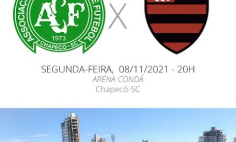 Campeonato Brasileiro: Flamengo enfrenta a Chapecoense nesta segunda 