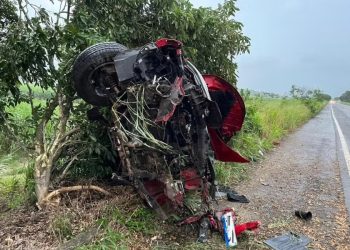 Três pessoas da mesma família morrem em acidente grave na Campos-São Fidélis