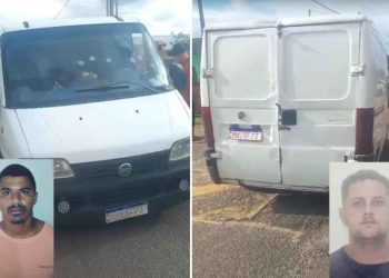 Homens são executados a tiros dentro dentro de van em São Francisco de Itabapoana