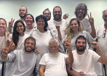 13 Brasileiros Reunidos Na Jorndania