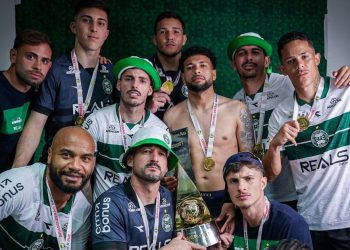 Elenco Coritiba Campeao Festa Serie B
