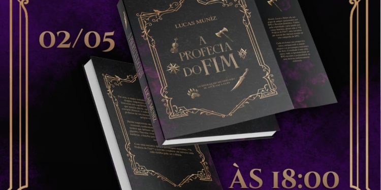 Nascido em Dores de Macabu, escritor de 16 anos estreia no universo da fantasia e lança livro neste sábado (02)