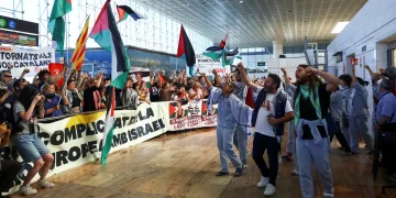 2026 05 23t164716z 469228265 Rc2zelarstl8 Rtrmadp 3 Israel Palestinians Gaza Flotilla Barcelona