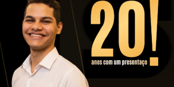 20 anos com um presentaço!