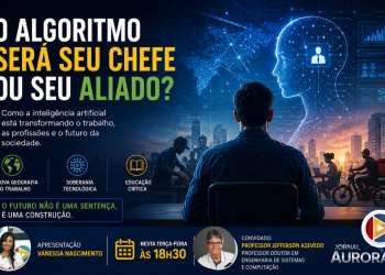 Jornal Aurora debate os impactos da inteligência artificial no futuro do trabalho nesta terça (09)