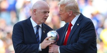 Infantino Trump Copa Problemas