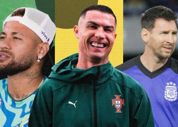 Jogadores Mais Seguidos Instagram Copa Mundo Neymar Cr7 Messi