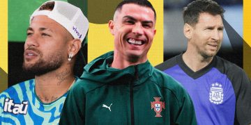 Jogadores Mais Seguidos Instagram Copa Mundo Neymar Cr7 Messi