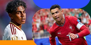 Yamal Cristiano Jogos Espanha Portugal Copa