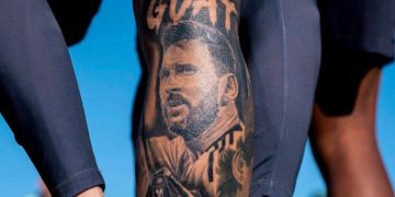 Zagueiro Coritiba Tatuagem Messi