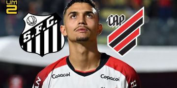 Santos Athletico Tempo Real Arthur Dias