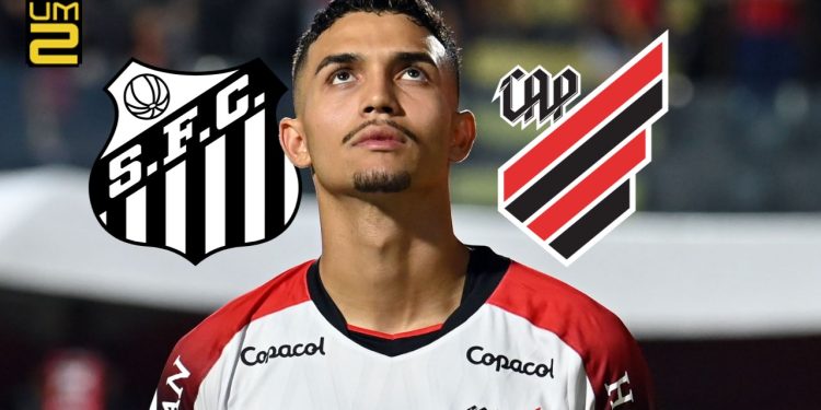 Santos Athletico Tempo Real Arthur Dias