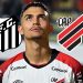 Santos Athletico Tempo Real Arthur Dias
