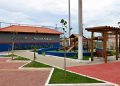 Grussaí ganha nova praça com quadra esportiva e playground