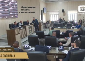 Câmara de Campos aprova contas de 2024 de Wladimir por 15 votos a 1